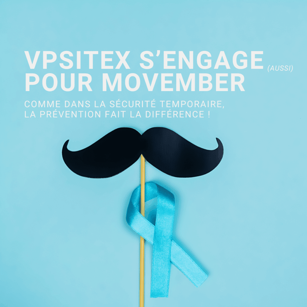 VPSitex s'engage pour Movember