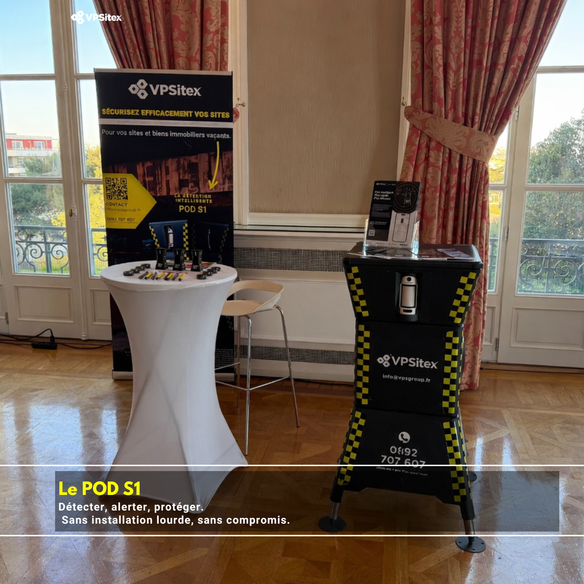 Stand VPSitex au Palais du Pharo lors du Congrès OPH